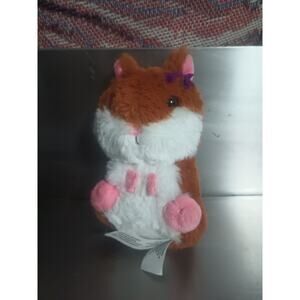 My Life As 5" Pet Hamster Hammy for 18" Doll Purple Flower Stuffed Animal Plush